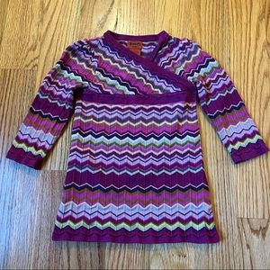 Missoni for Target chevron dress size 18-24 months